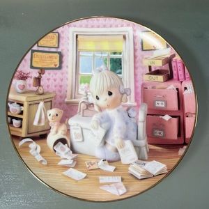 Precious Moments Collector Plate - Praise the Lord Anyhow